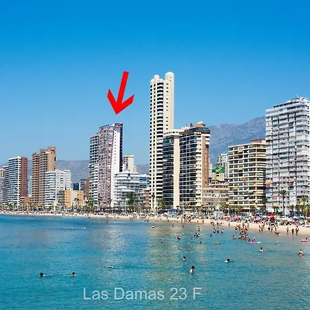 Damas Premium 23f Front - Pool & Parking Benidorm