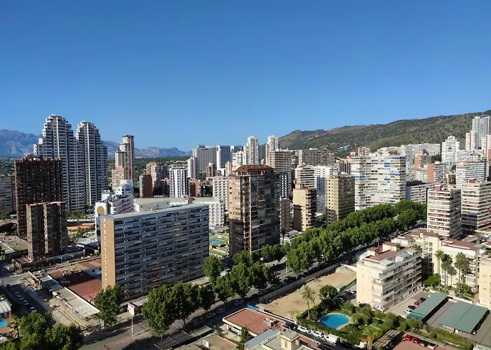 Apartament Damas Premium 23f Front - Pool & Parking Benidorm